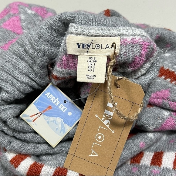 🆕 Yes Lola Knitted Cozy Sweater Turtleneck - Picture 3 of 6